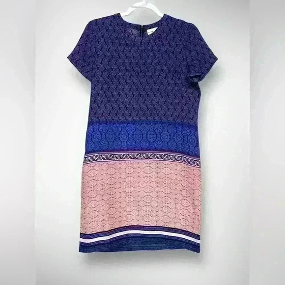 Adrienne Vittadini Dresses & Skirts - Adrianne Vittanini Womens Geometric Print Shift Dress Size 6